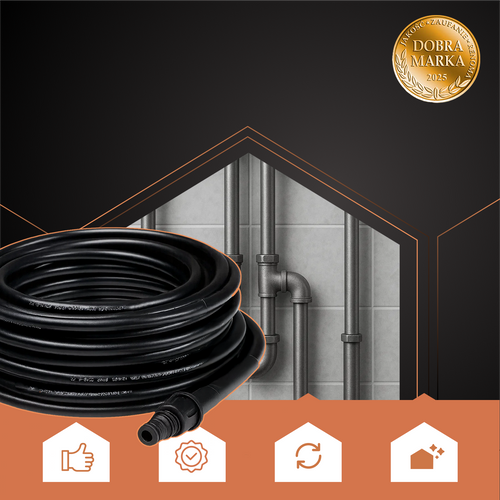Tlaková hadice 20m na čištění potrubí a kanalizace