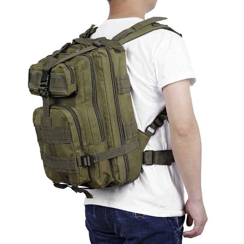 Vojenský taktický batoh 26L s MOLLE systémem a hydratačním systémem
