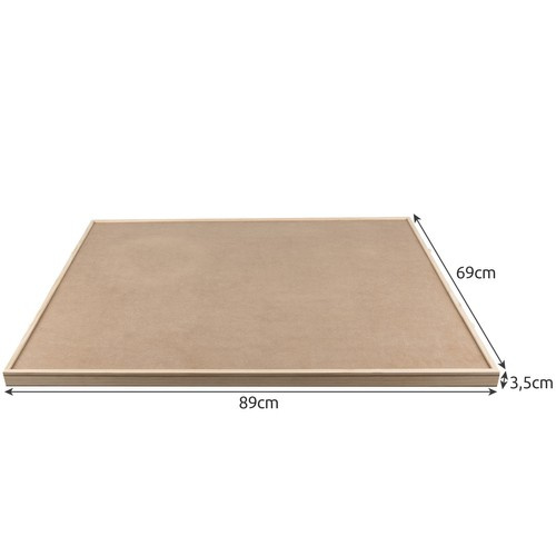 Dřevěná deska na puzzle 1500 dílků – 89×69 cm