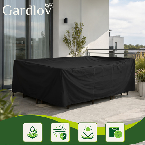 Voděodolný kryt na zahradní nábytek 205×160×70 cm – UV ochrana, PU povlak, stahovací šňůra