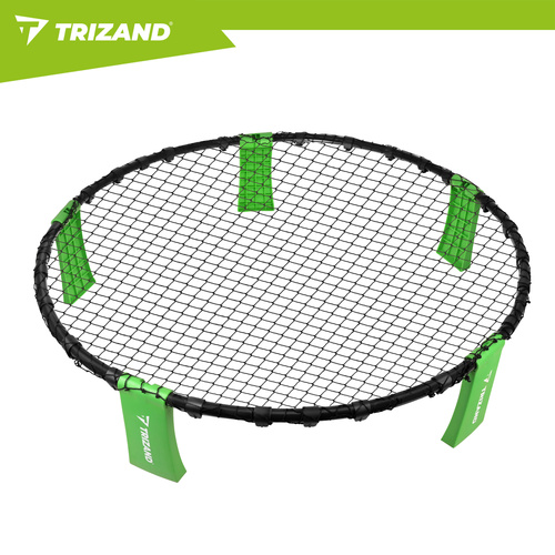 Hrací sada Roundnet 90 cm – kulatá síť, 3 míče, pumpa, taška, pro 2–4 hráče