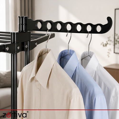 XXL rozkládací vertikální stojací sušák na prádlo 178 cm – 3 úrovně, nosnost 10 kg/úroveň